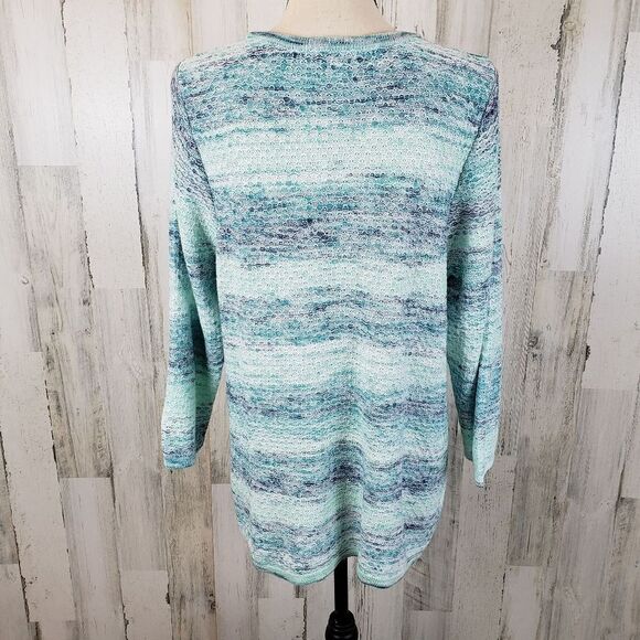 Christopher & Banks Tie Sweater Sz L - Picture 4 of 8